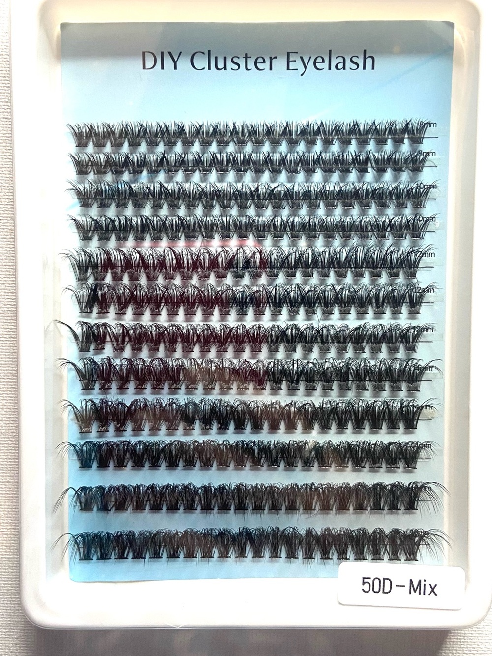 DIY Cluster False Eyelashes - Black - Unbranded